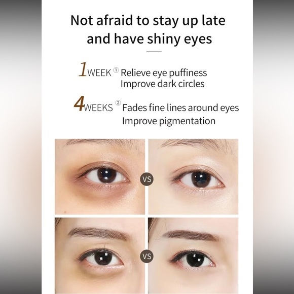 Caffeine eye cream. Stay up late and renew your eyes in the morning. - Picture 3 of 4